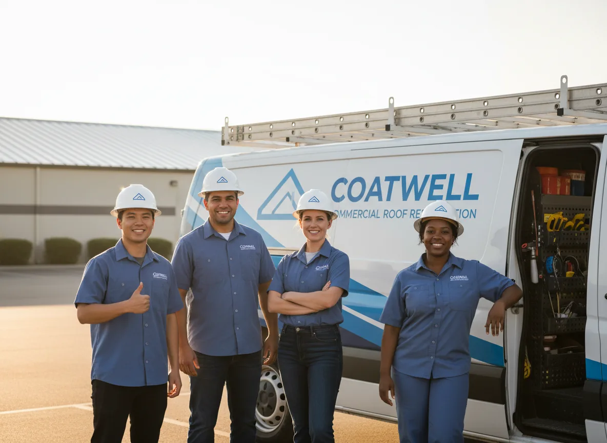 Commercial roof coating company in Marshall, AR